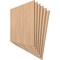 Ekena Millwork 23 3/4W x 23 3/4H x 3/8T Wood Hobby Boards, Hickory, 6PK HBW24X24X375BHI - alternate 4